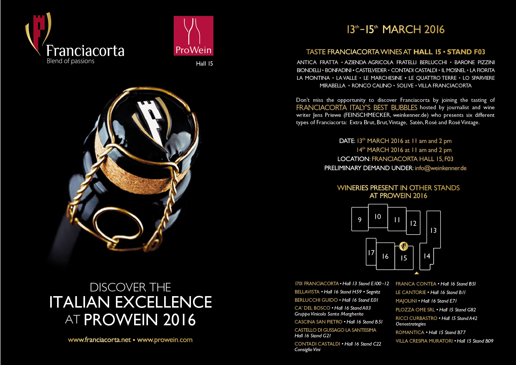 PROWEIN 2016 13-15 MARZO